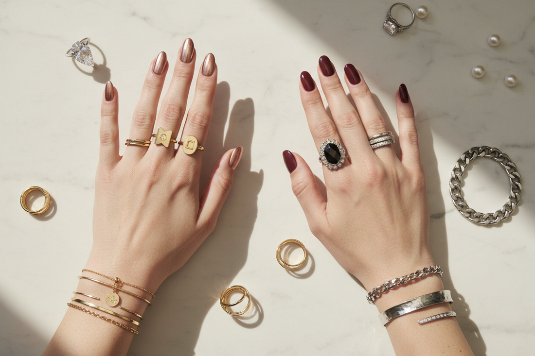 How to Match Jewellery With Your Nail Color