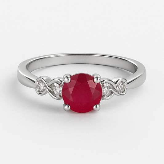 Classic Ruby Ring - House Of B