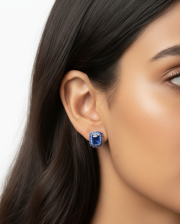 Angara Drop Studs - House Of B