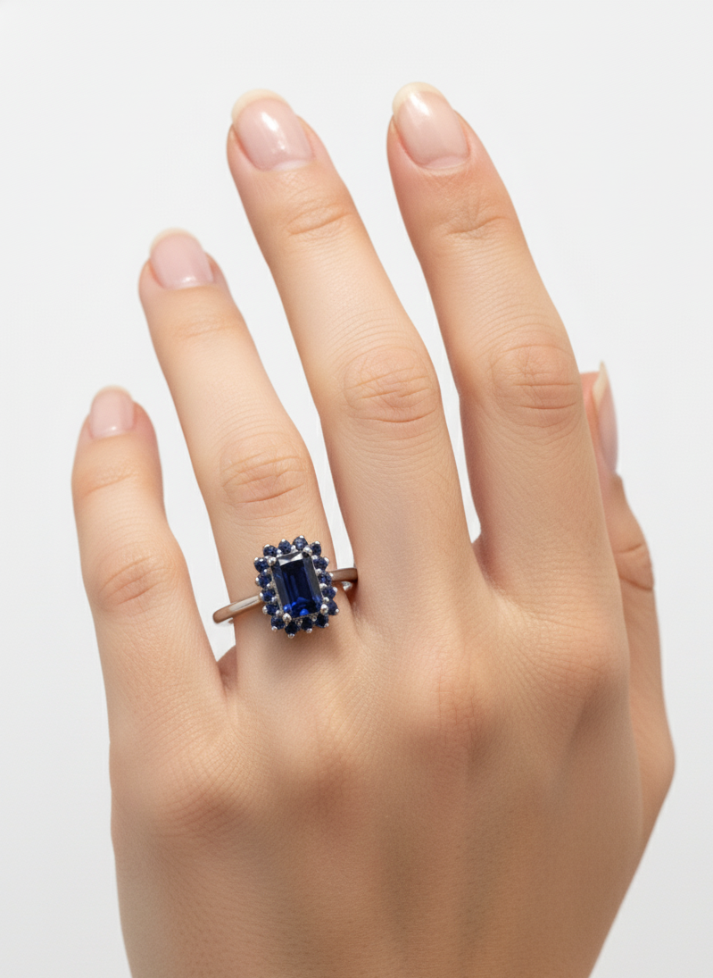 Angara Drop Ring - House Of B