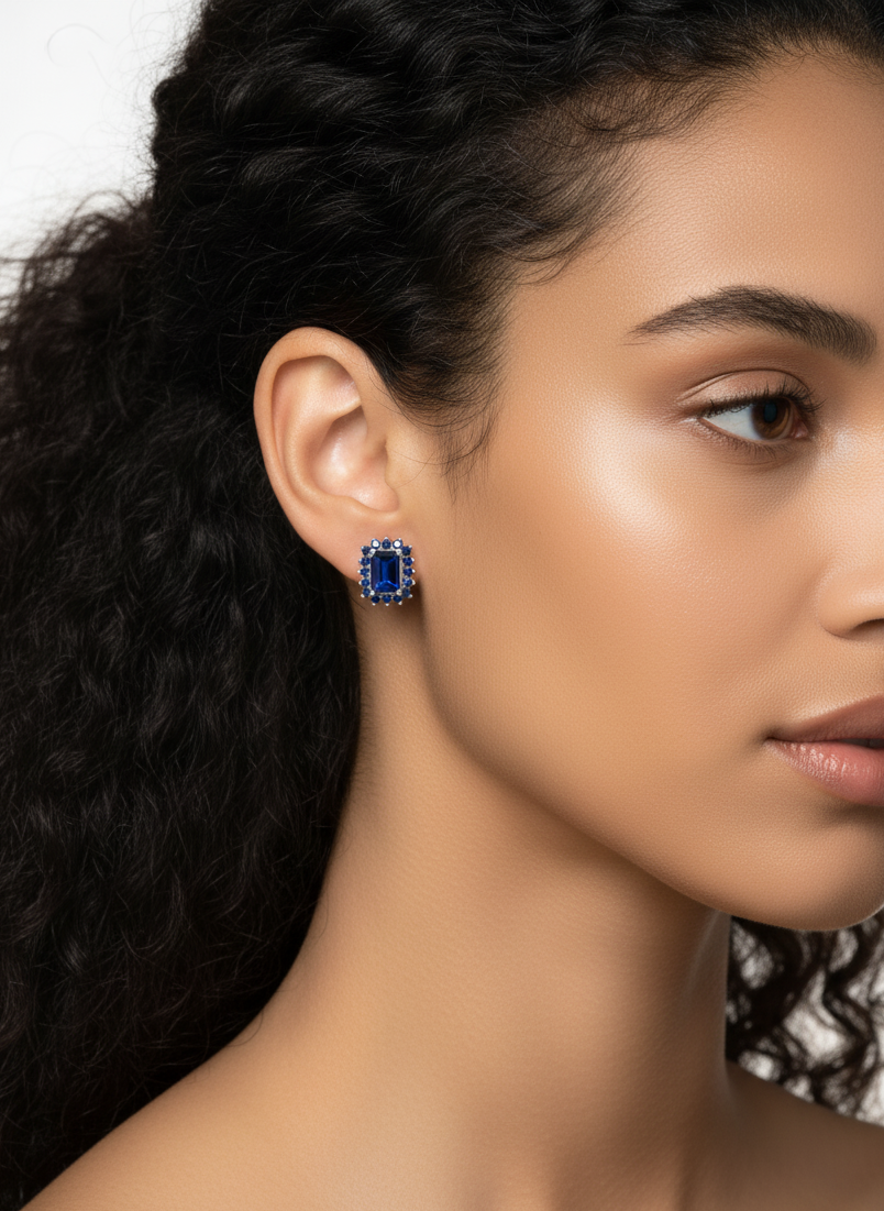 Angara Drop Studs - House Of B