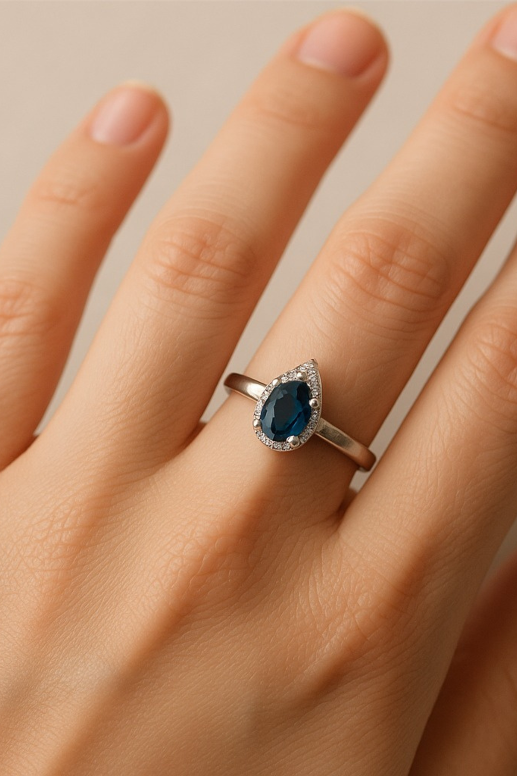 Turquoise Drop Ring - House Of B