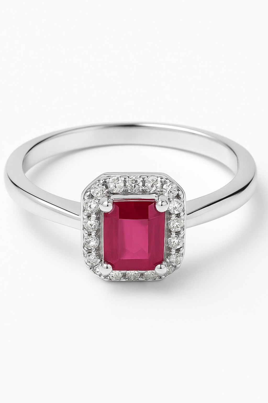 Ruby Rectangle Ring - House Of B